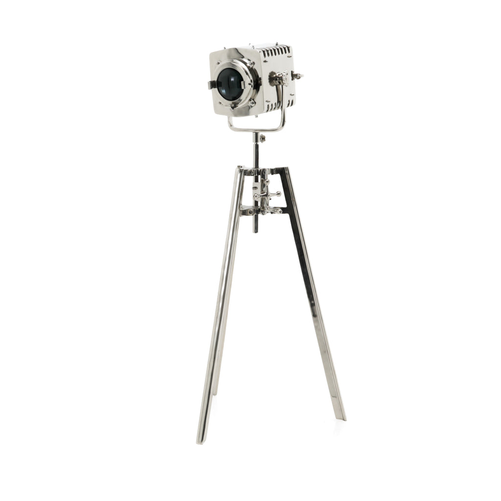 Modern Chrome Spotlight Floor Lamp