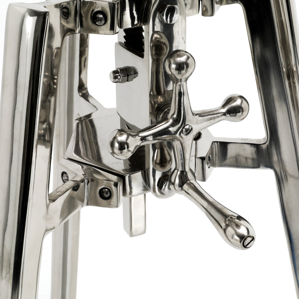 Modern Chrome Spotlight Floor Lamp