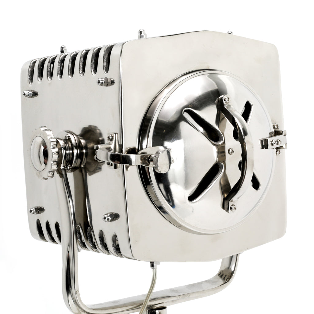 Modern Chrome Spotlight Floor Lamp