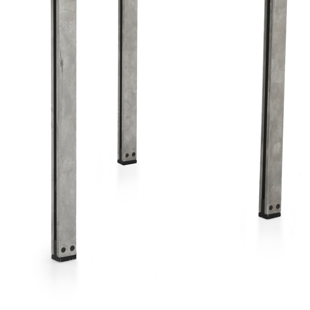 Modernica Glass Split Rail Square Side Table