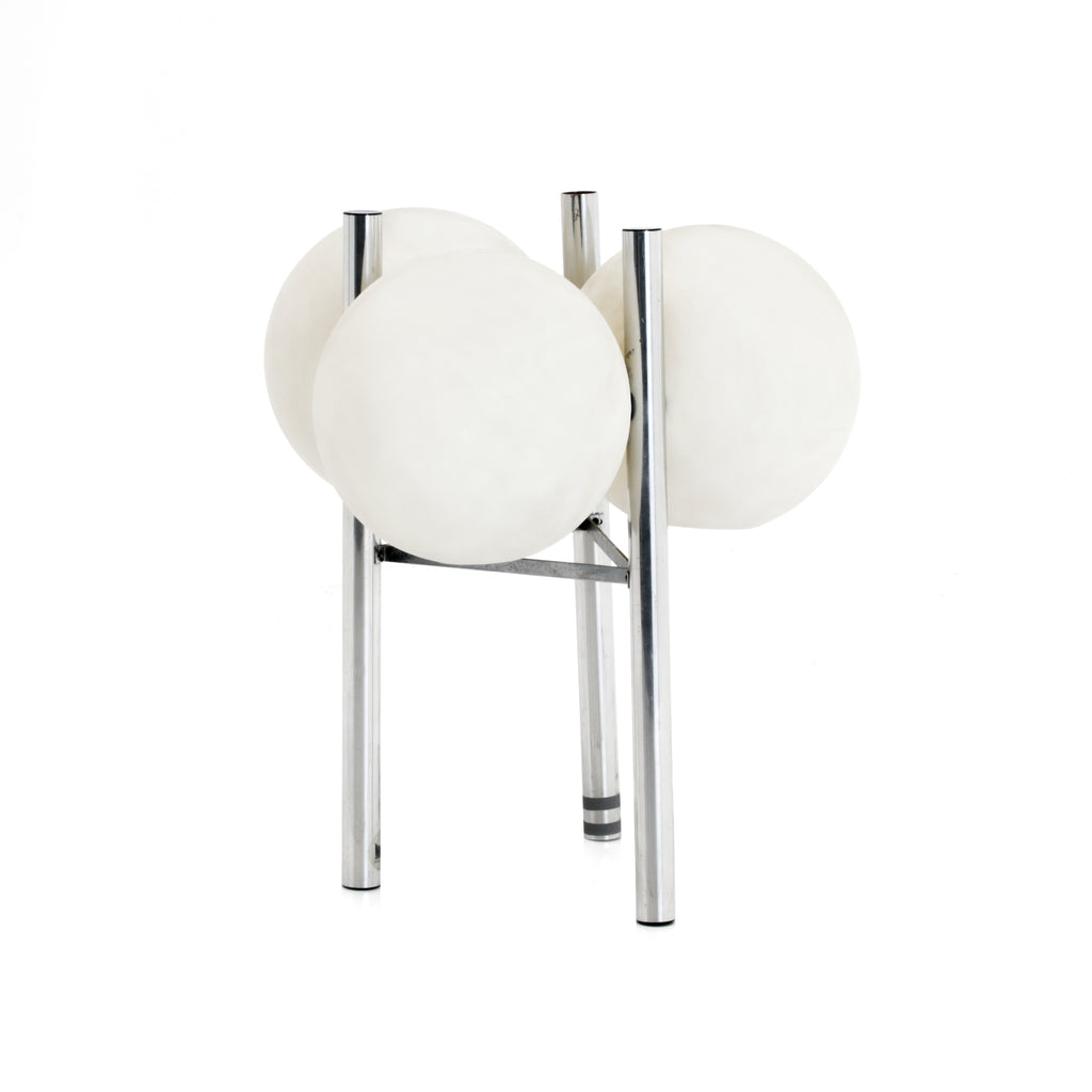 3 Orb Chrome Lamp