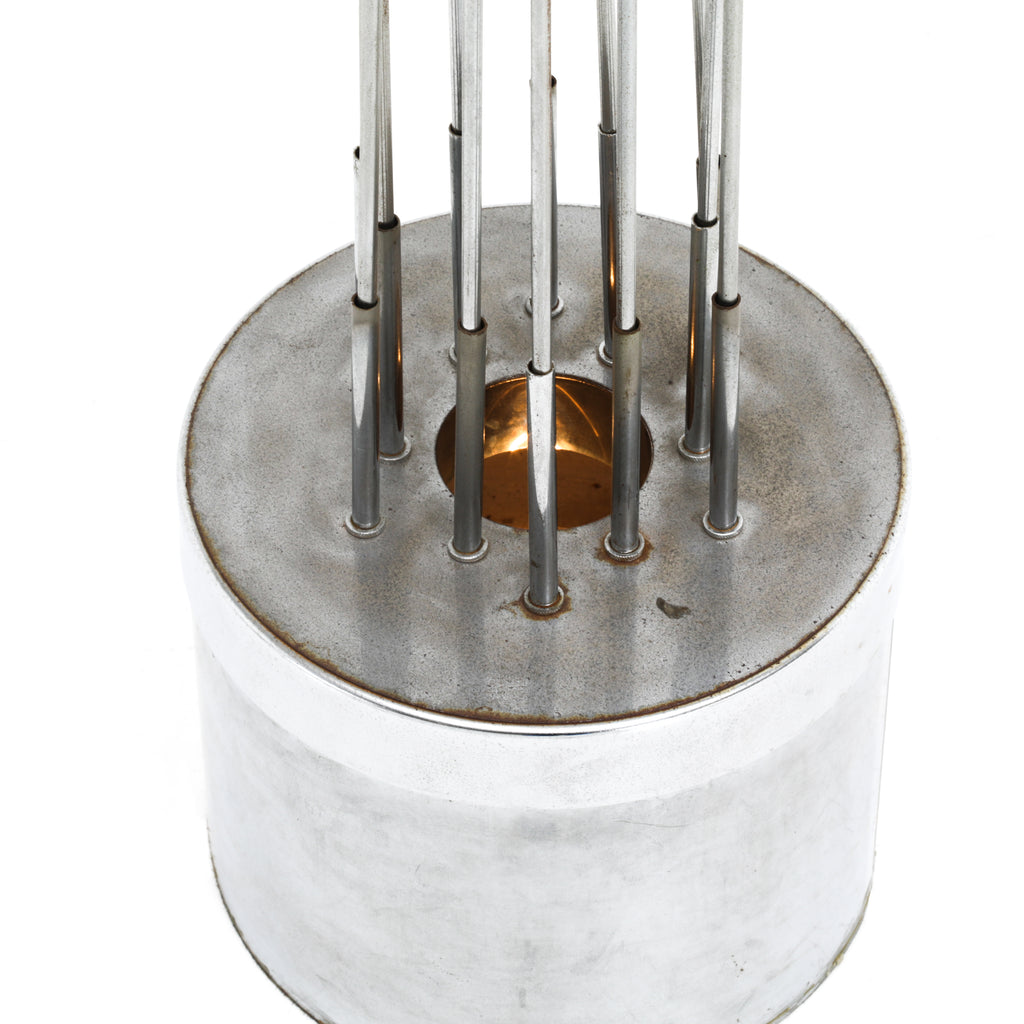 Chrome Wire Floor Lamp