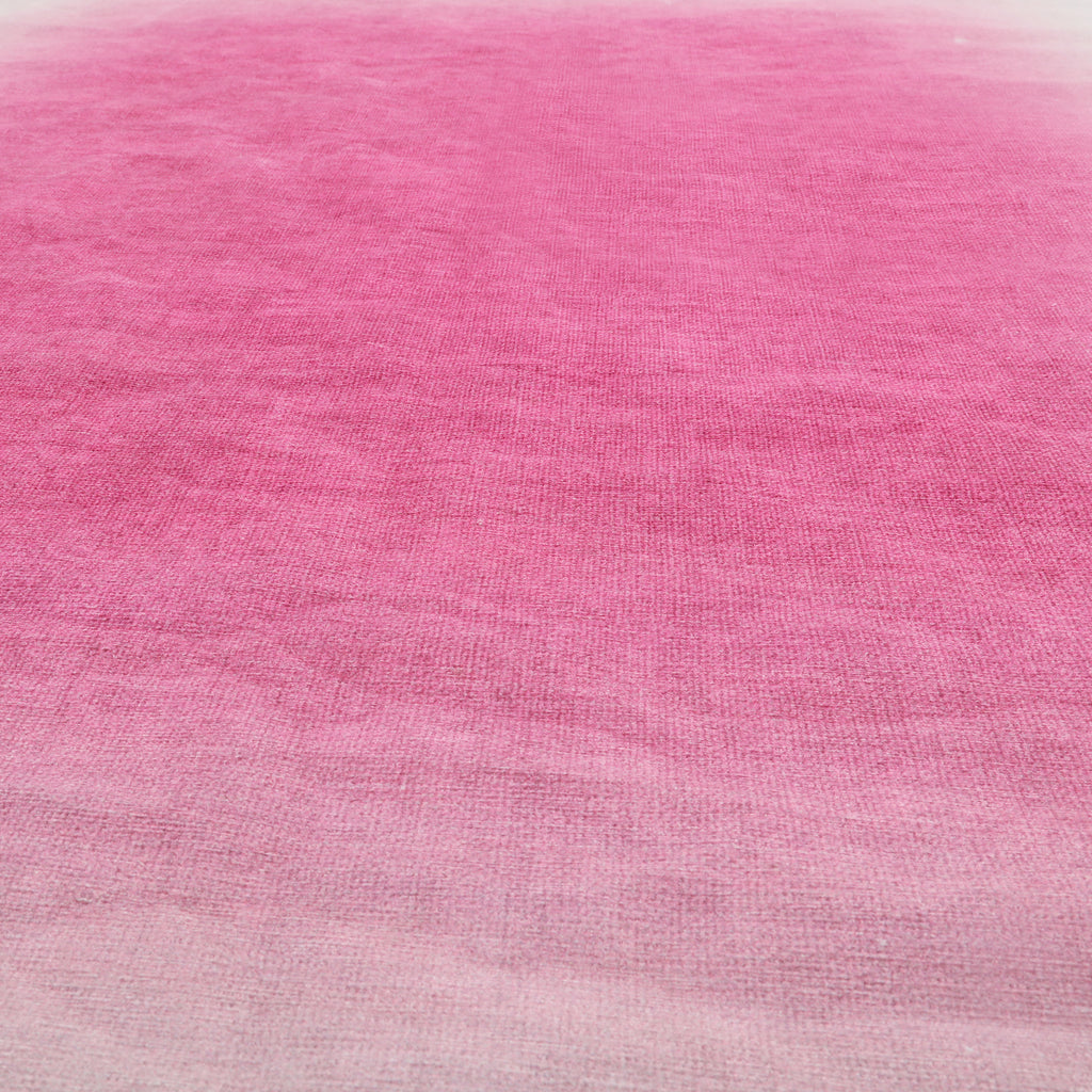 Pink Ombre Throw Rug