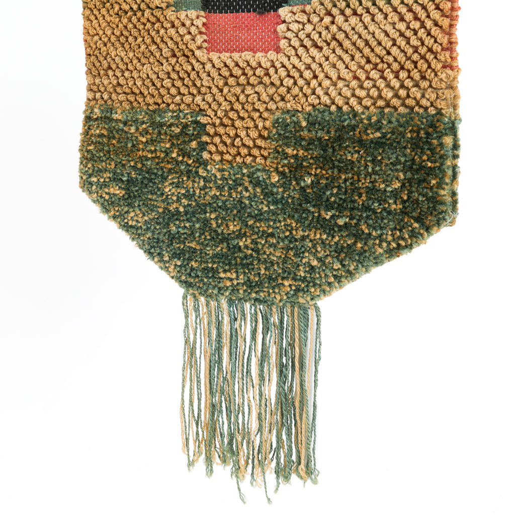 Black And Green Hanging Macrame (A+D)