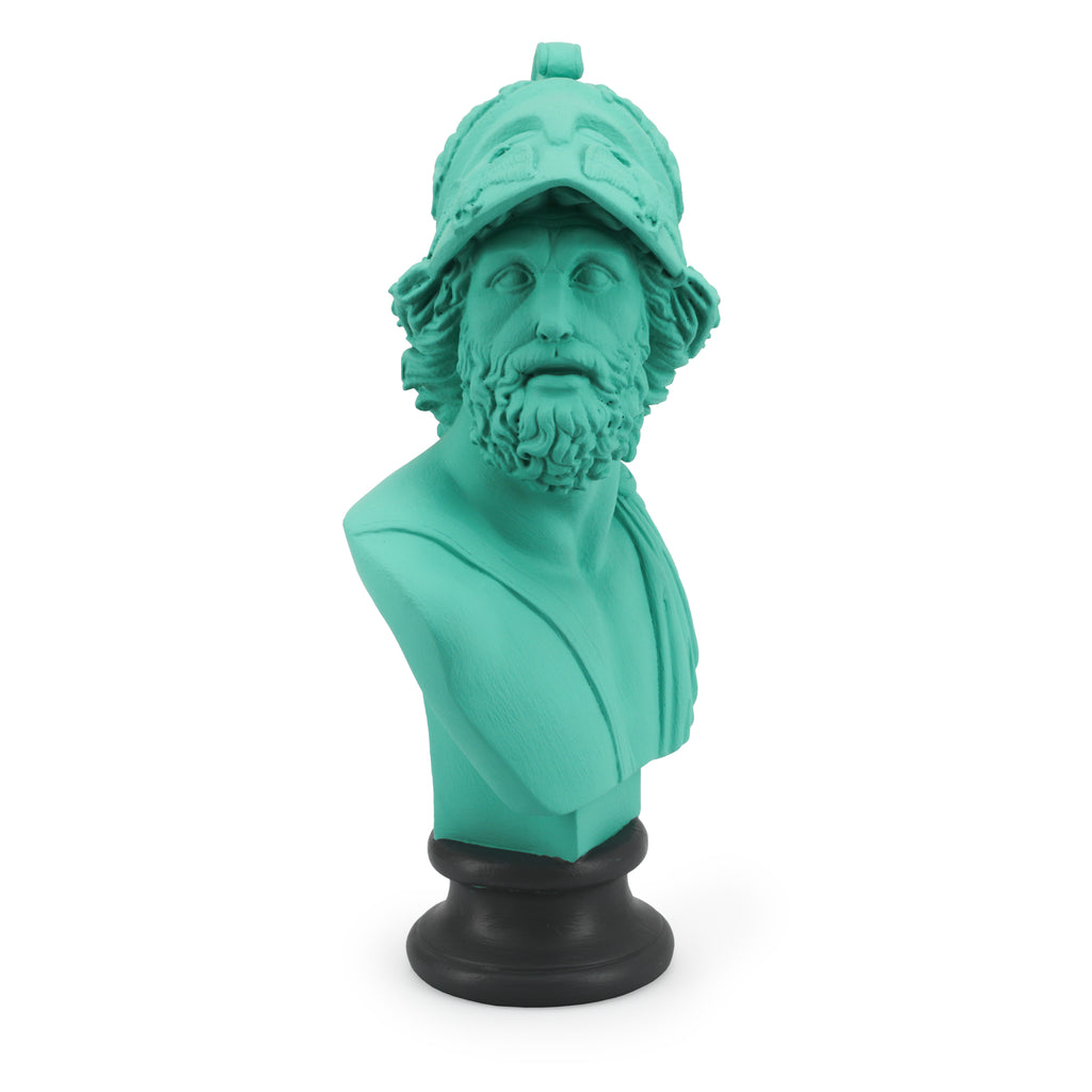 Turquoise Menelaus King of Sparta Bust