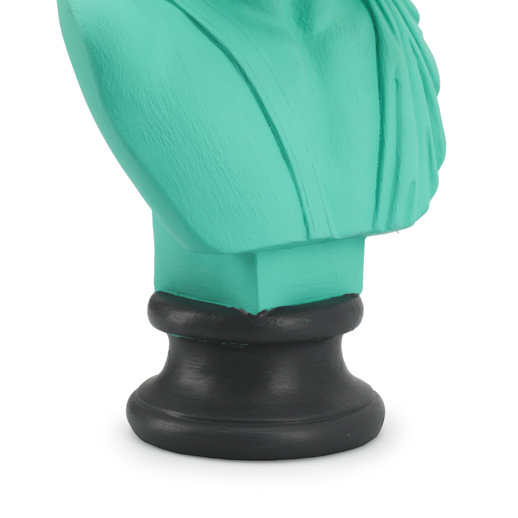 Turquoise Menelaus King of Sparta Bust