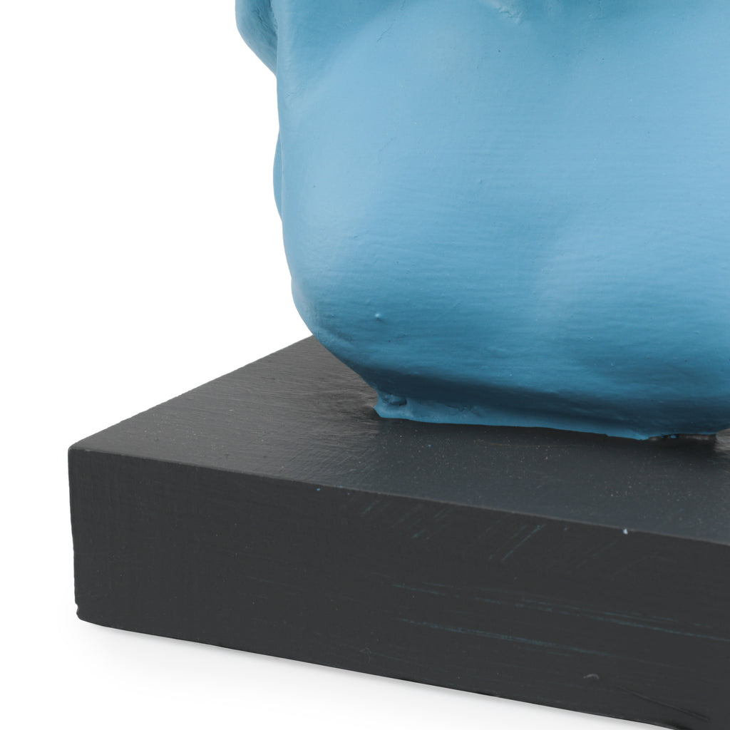Blue Female Bust