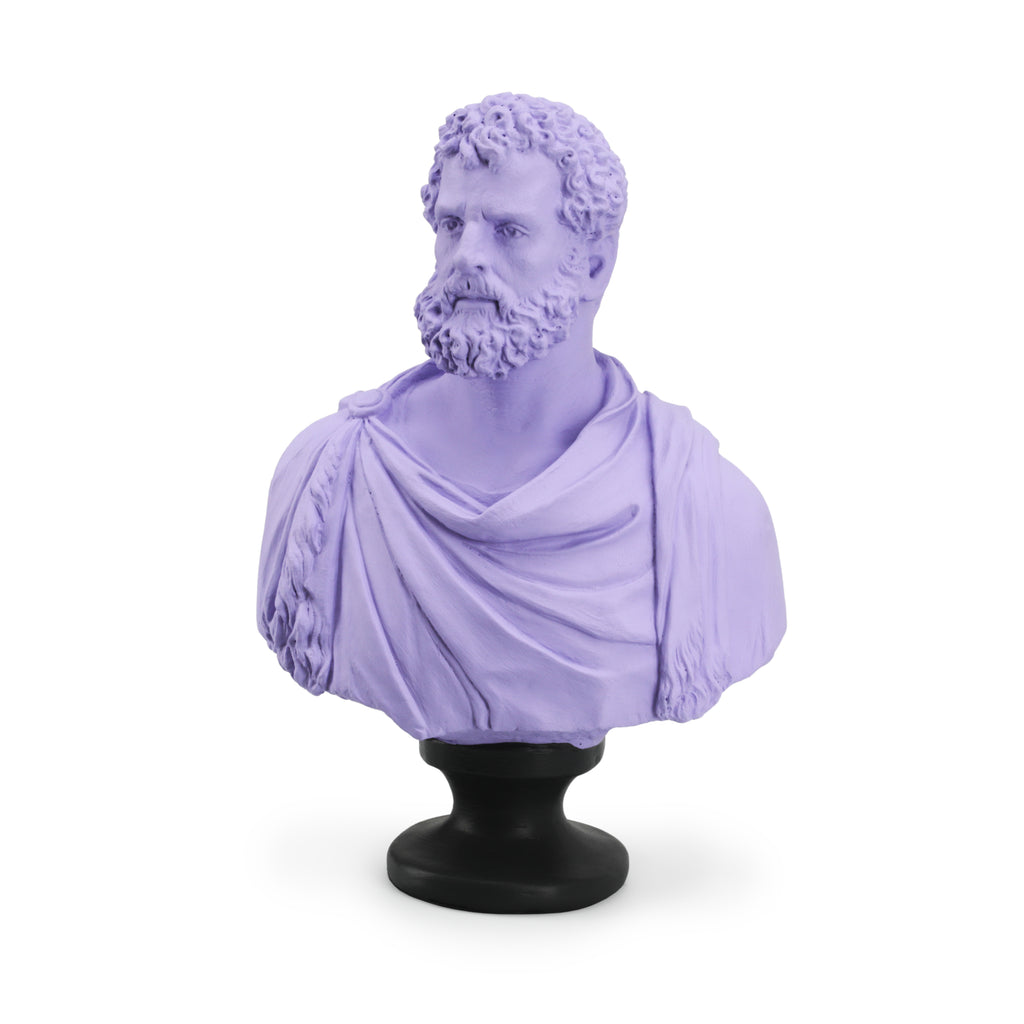 Lavender Grecian Bust