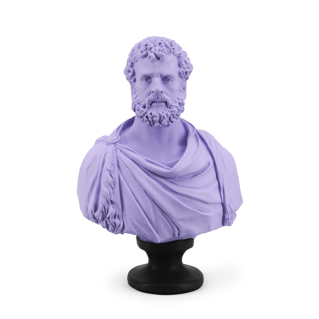 Lavender Grecian Bust