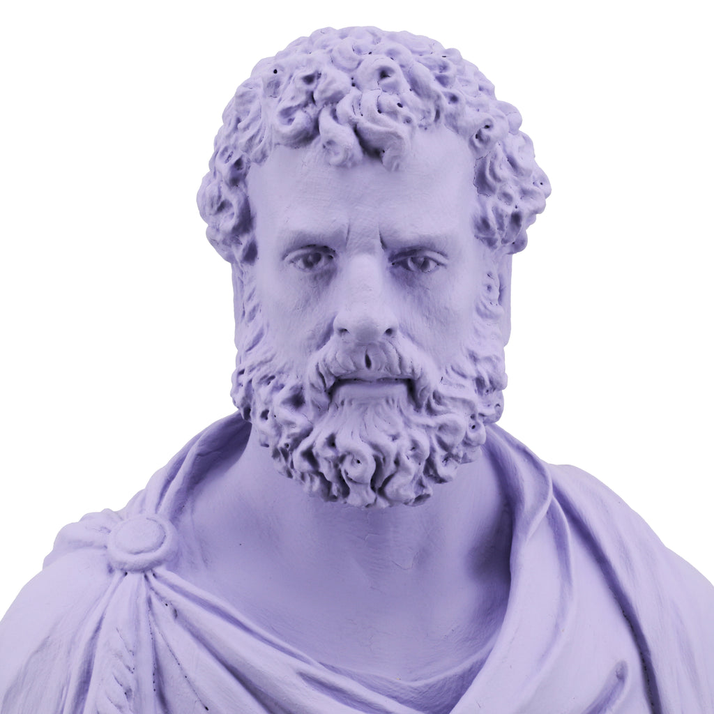 Lavender Grecian Bust