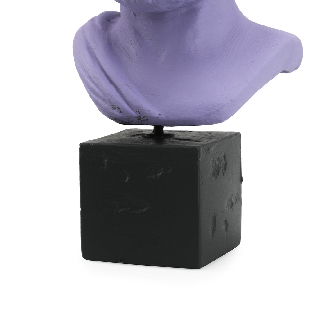 Lavender Male Bust