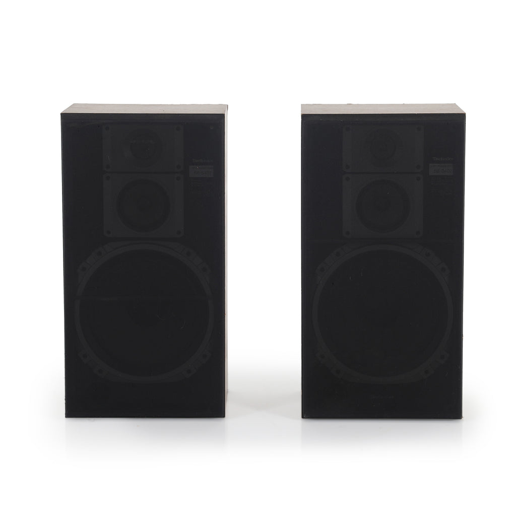 Brown Wood Technics Speaker Pair