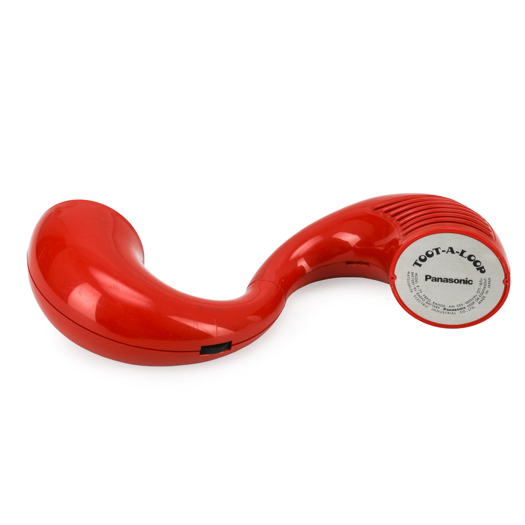 Red Panasonic Toot-A-Loop Radio