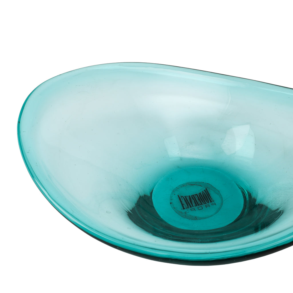 Blue Glass Bowl (A+D)