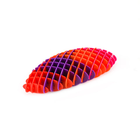Orange / Purple Grid Toy