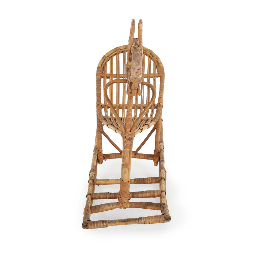 Wicker Rocking Horse