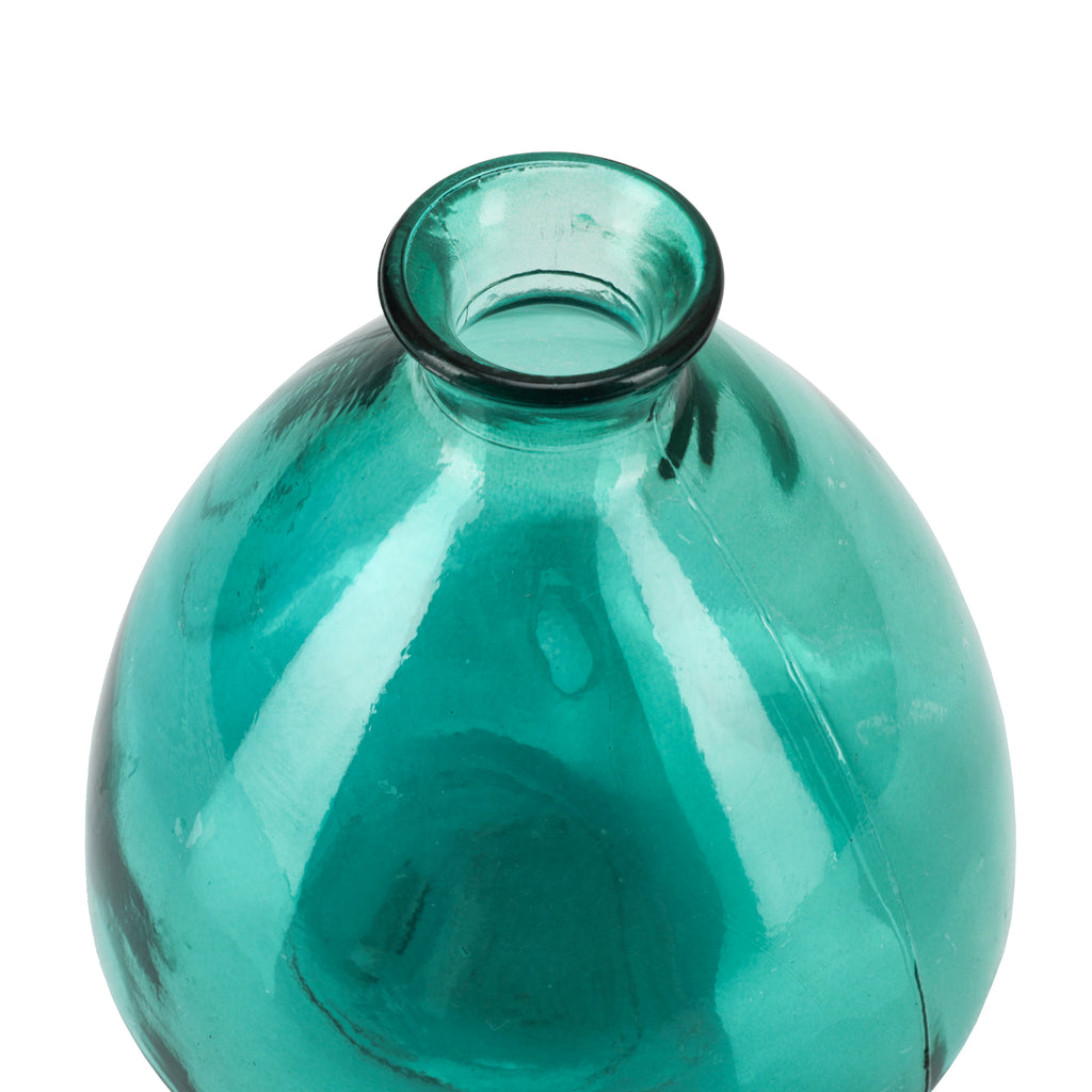 Blue Glass Vase (A+D)