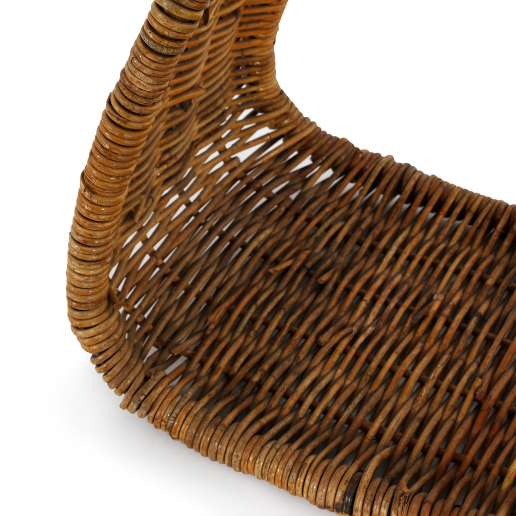 Hanging Outdoor Wicker Shelf / Rack