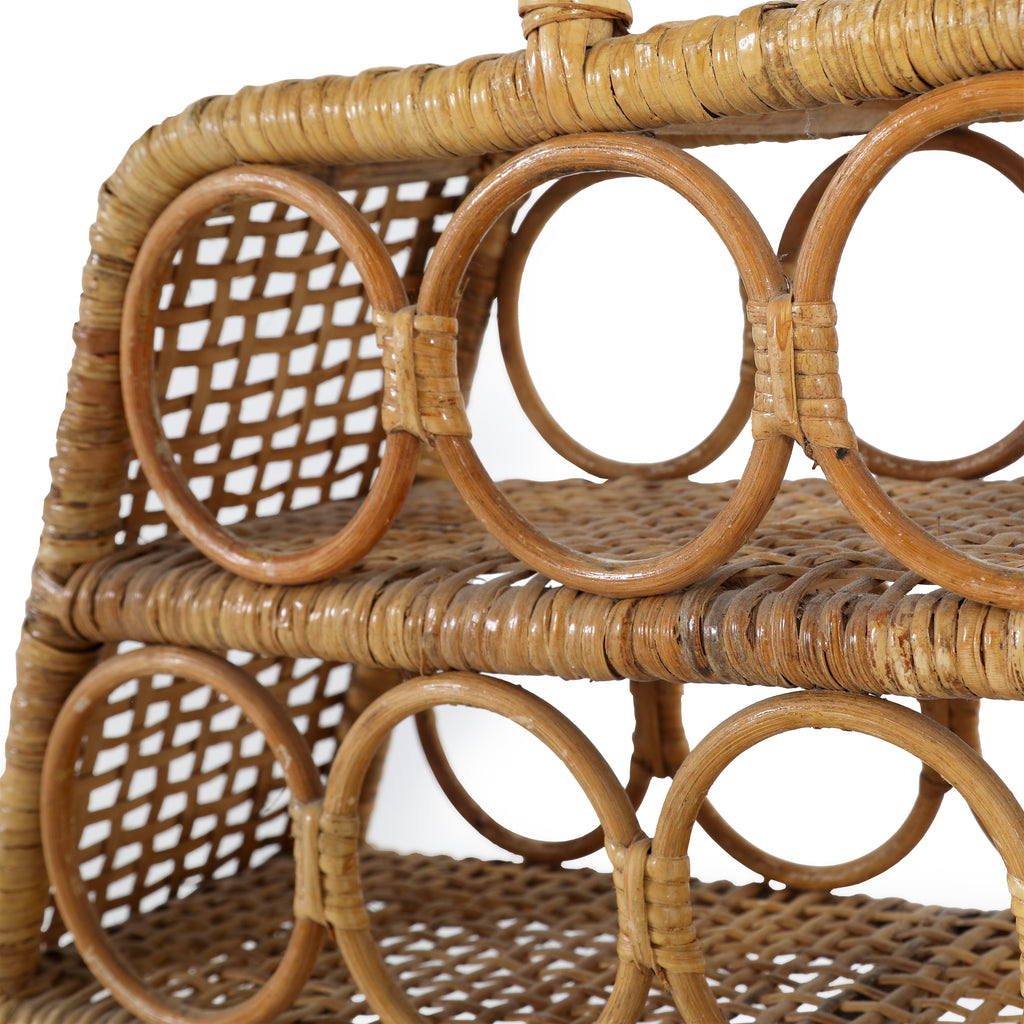 Wicker Wine / Bottle Rack