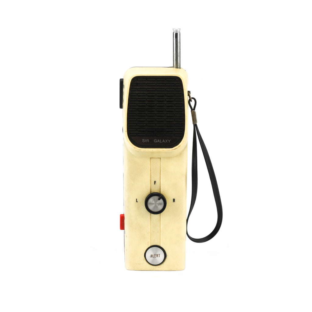 Tan "Galaxy" Walkie Talkie Handheld Radio