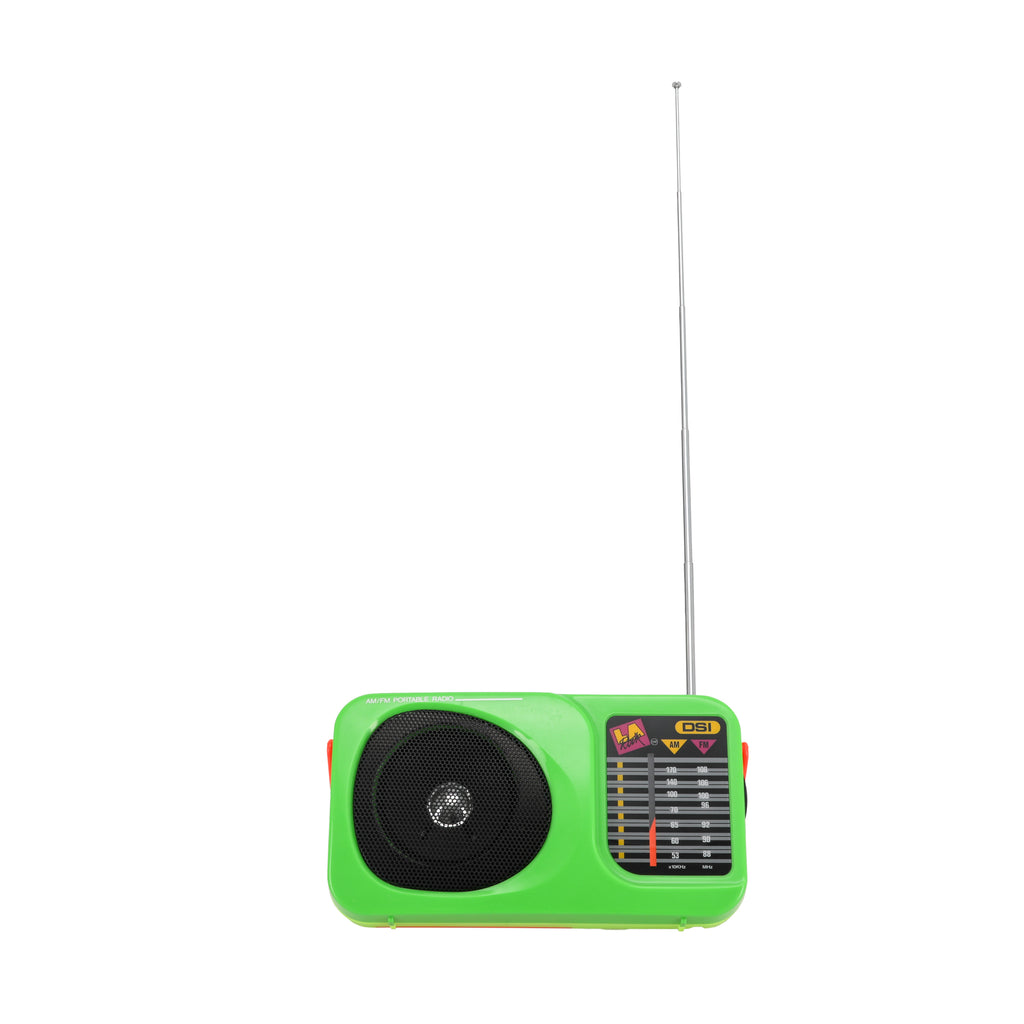 Neon Green LA Rock Radio