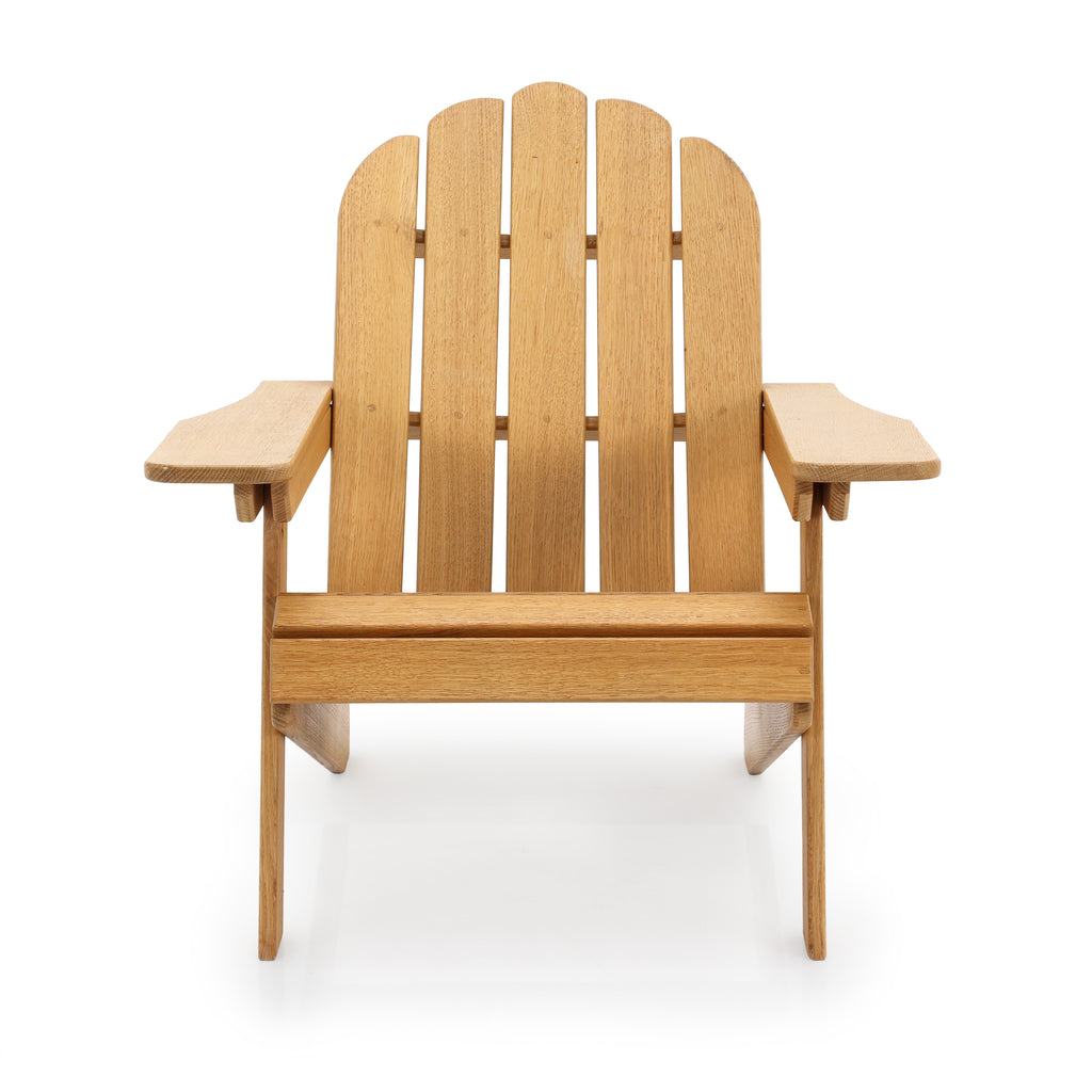 Light Wood Adirondack Chair