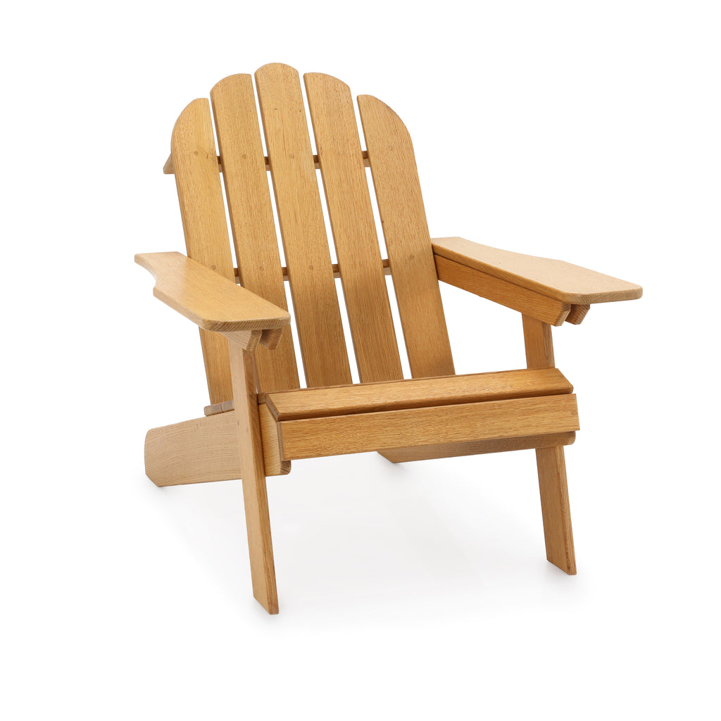 Light Wood Adirondack Chair