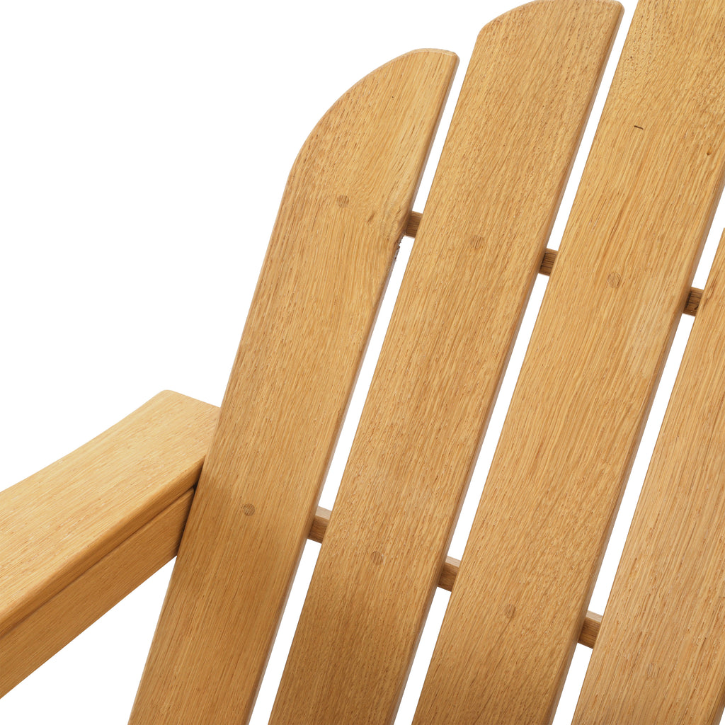 Light Wood Adirondack Chair