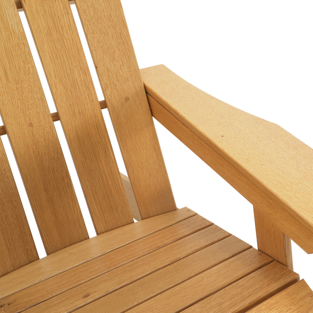 Light Wood Adirondack Chair