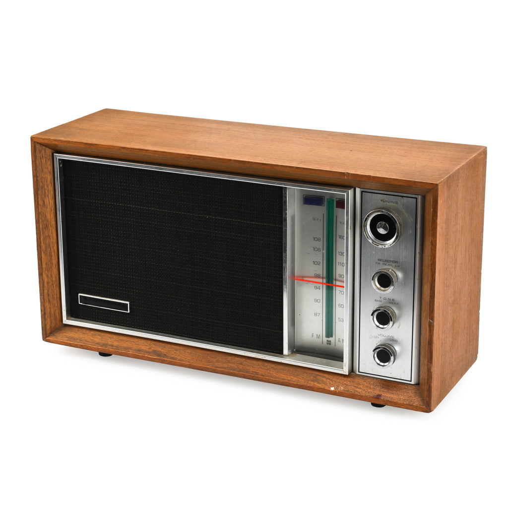 Wood Framed Panasonic Radio