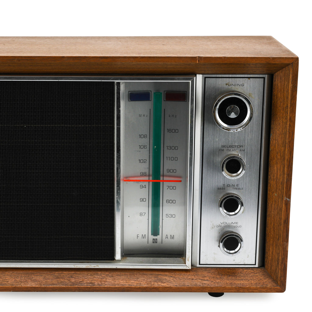Wood Framed Panasonic Radio