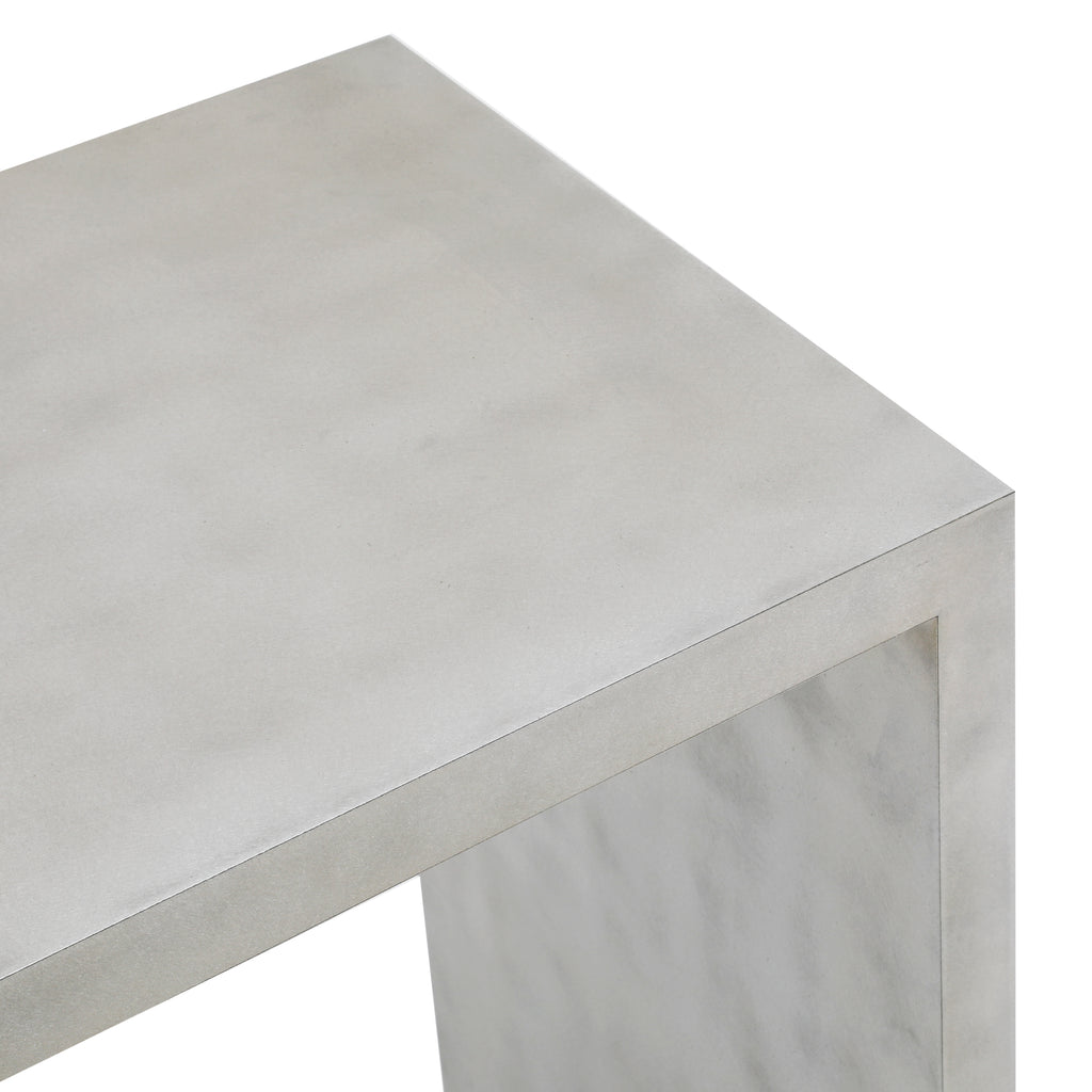 Silver / Grey Console Table