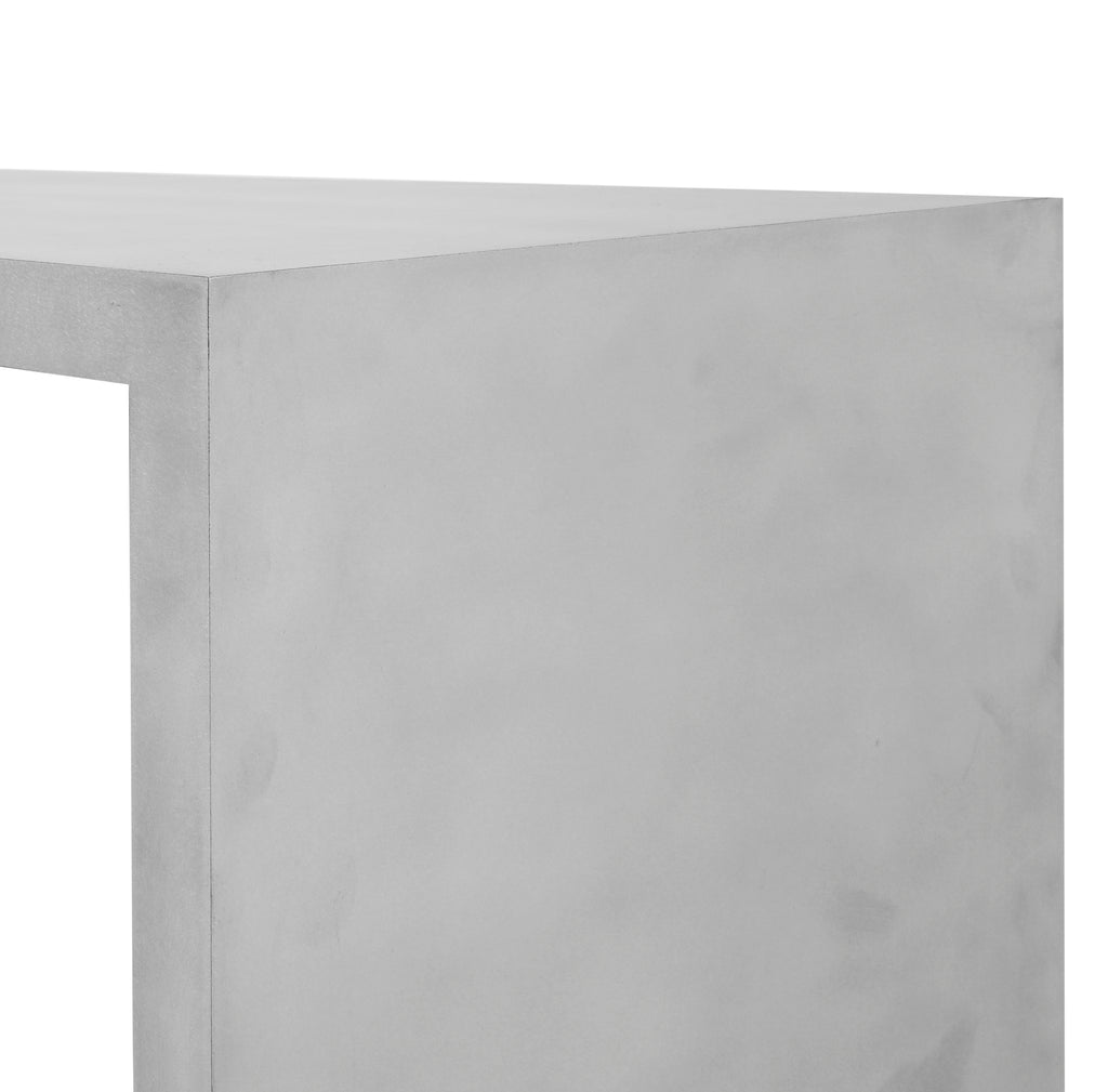 Silver / Grey Console Table