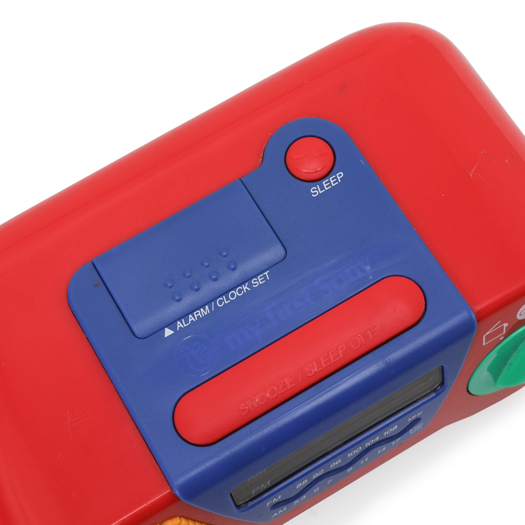 Red Sony Alarm Clock / Radio