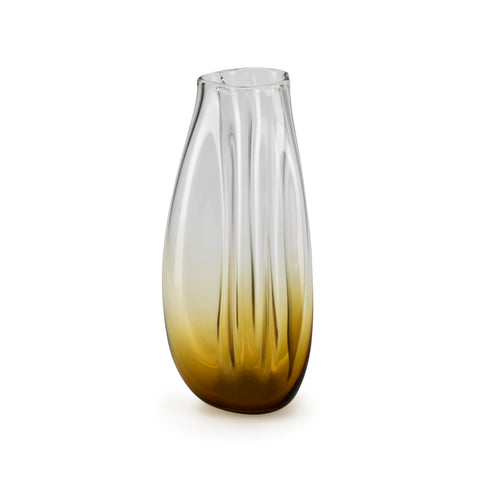 Amber Gradient Glass Vase (A+D)