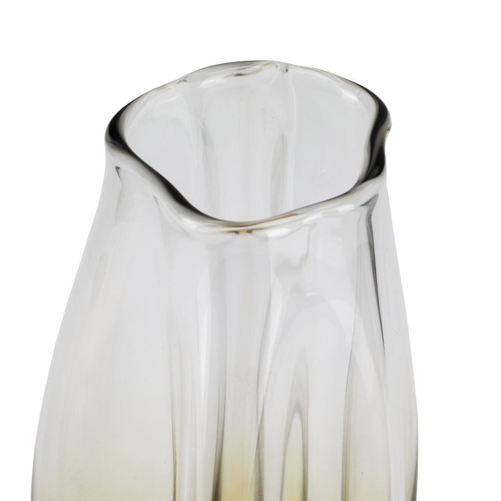Amber Gradient Glass Vase (A+D)
