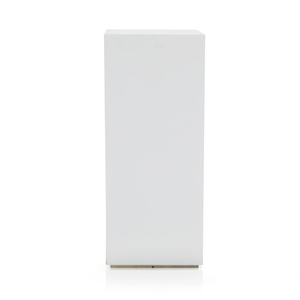 White Podium / Pedestal with Light on Base