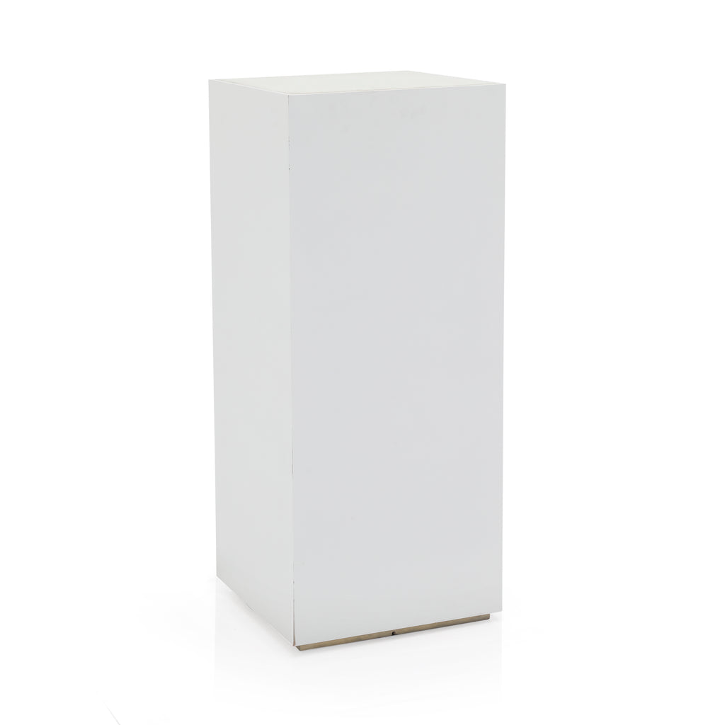 White Podium / Pedestal with Light on Base