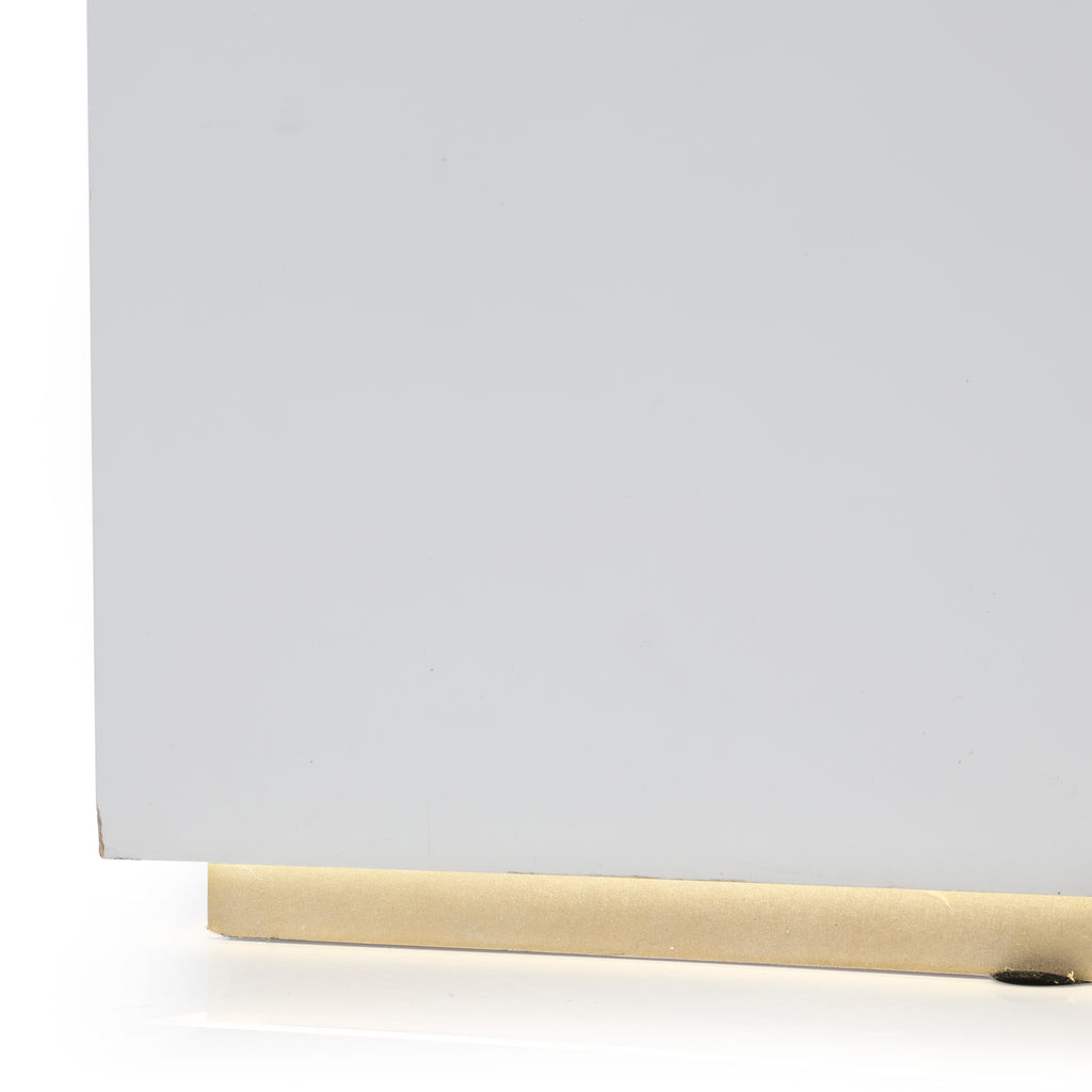 White Podium / Pedestal with Light on Base
