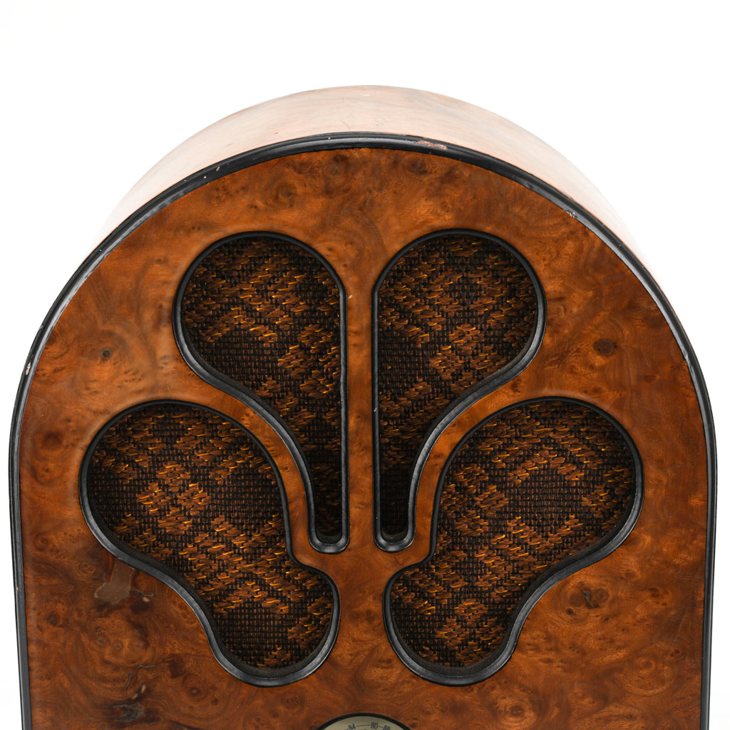 Vintage Wood Radio Speaker