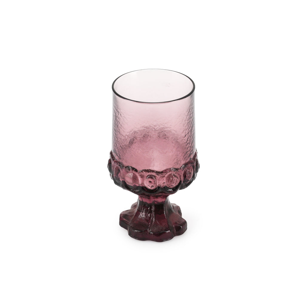 Purple Drinking Glass