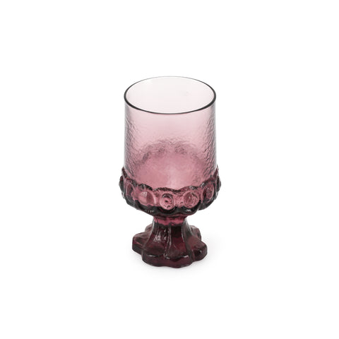 Purple Drinking Glass