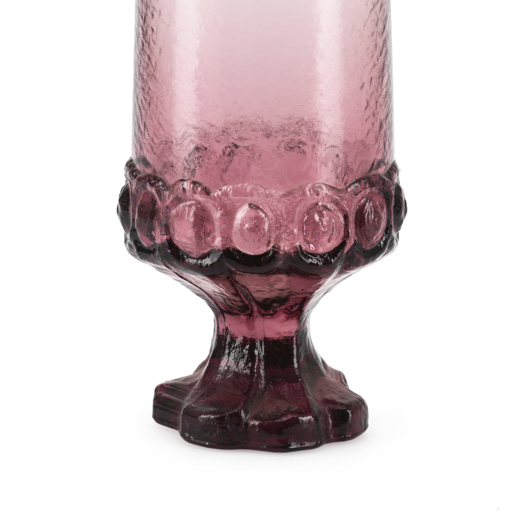 Purple Drinking Glass