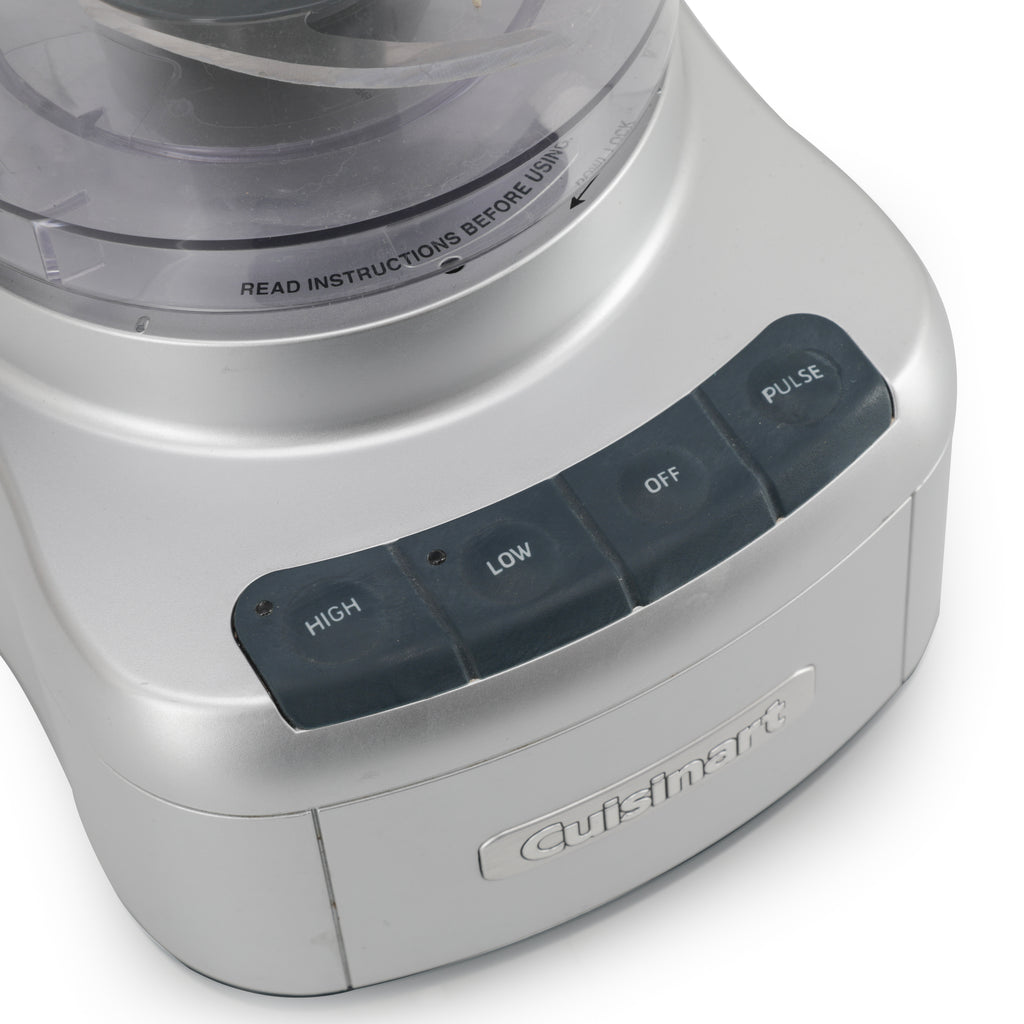 Large Silver / Acrylic Food Processor