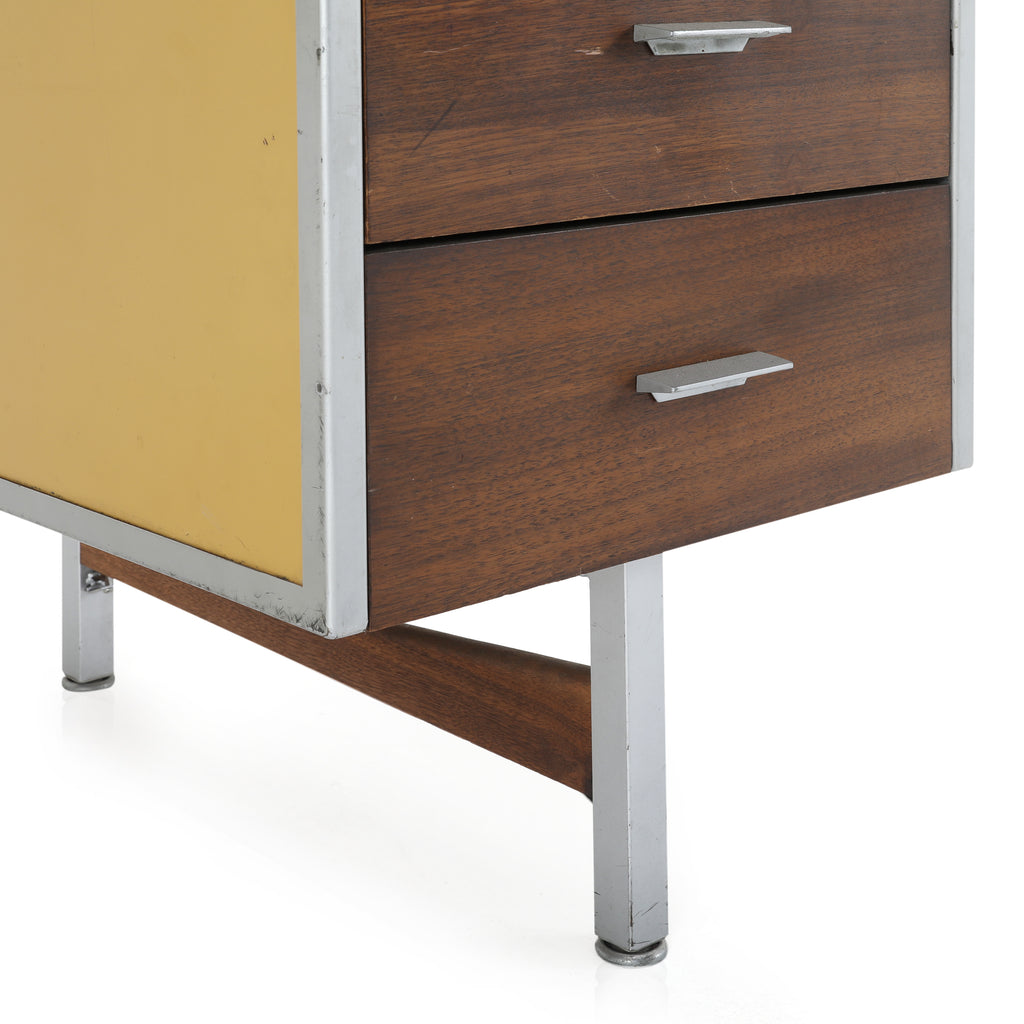 Yellow & Wood Executive Tanker Desk