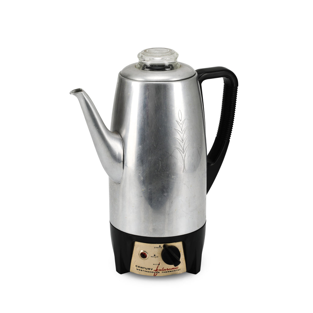 Metal Electric Kettle with Black Handle (A+D)