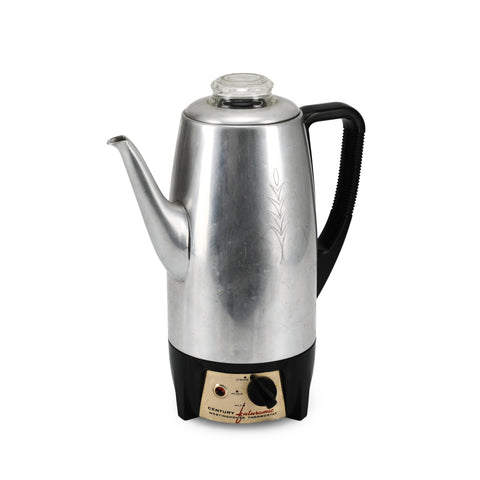 Metal Electric Kettle with Black Handle (A+D)