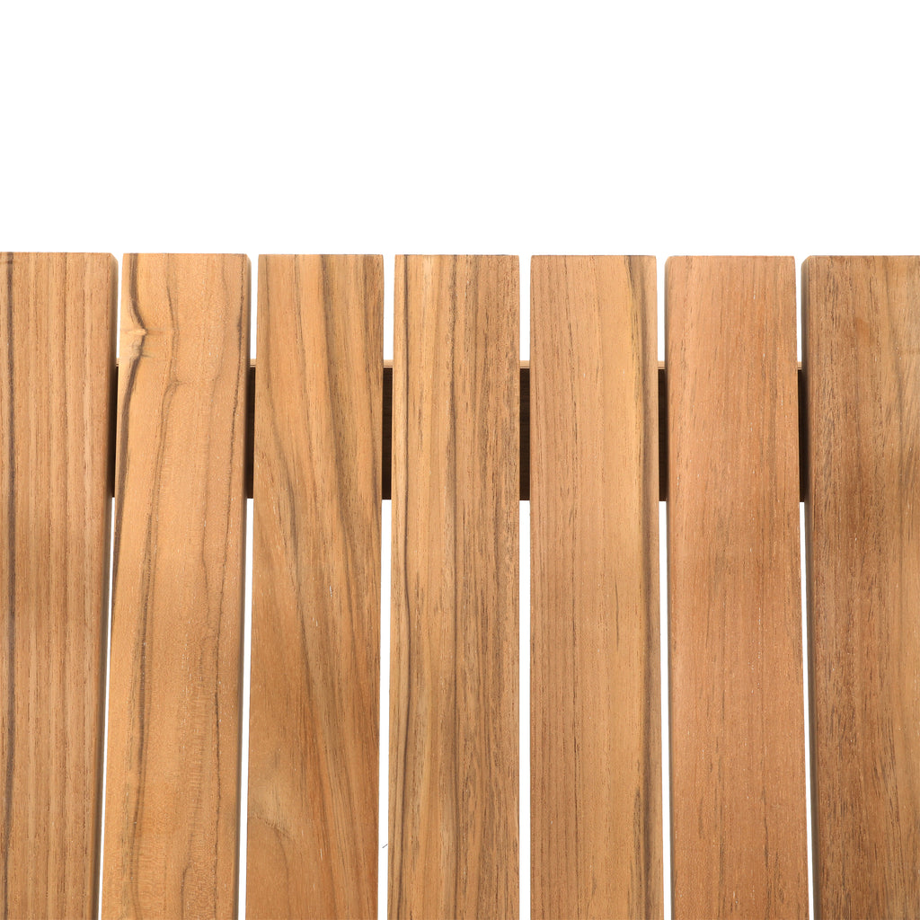 Natural Teak Outdoor Lounge Chair