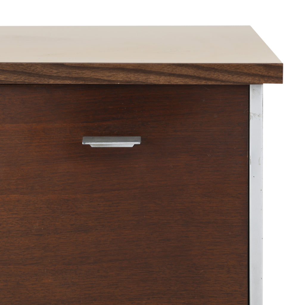 Yellow & Wood Office Cabinets