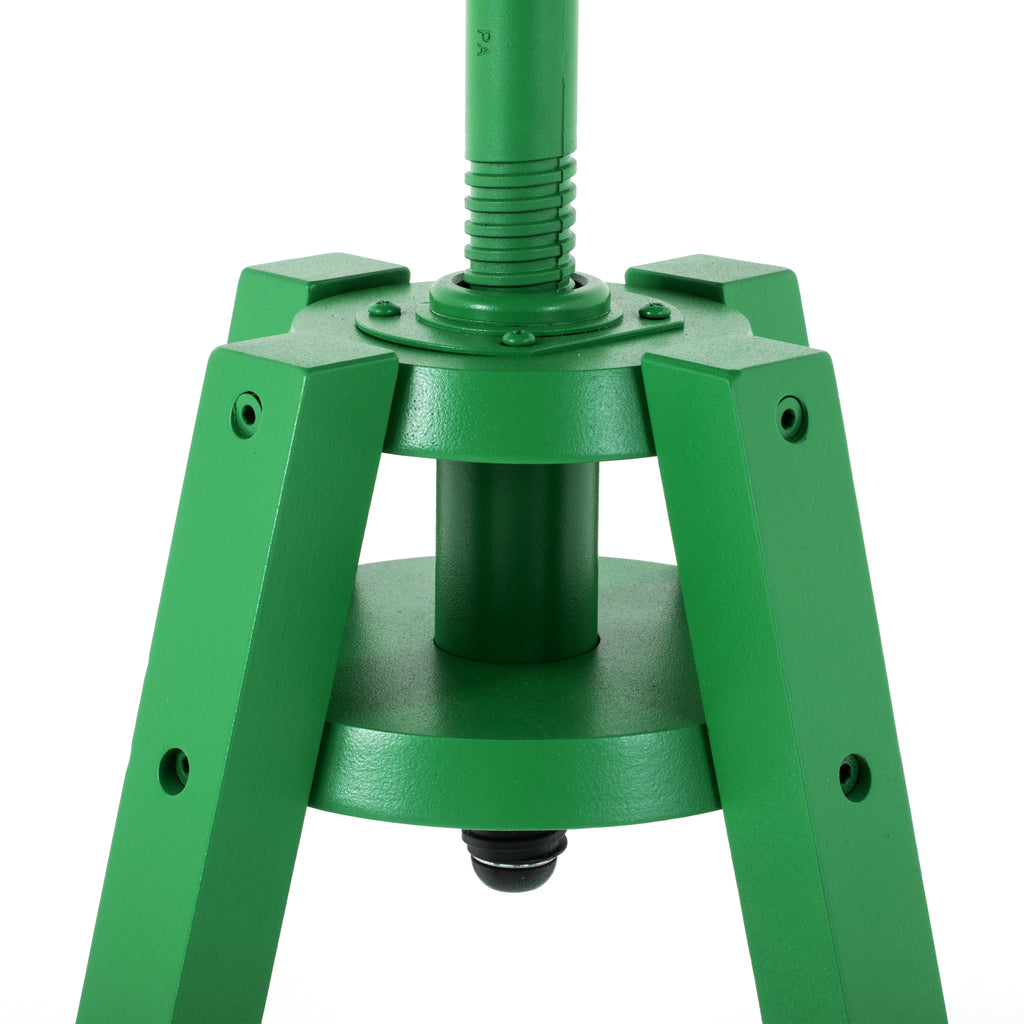 Green Painted Adjustable Stool
